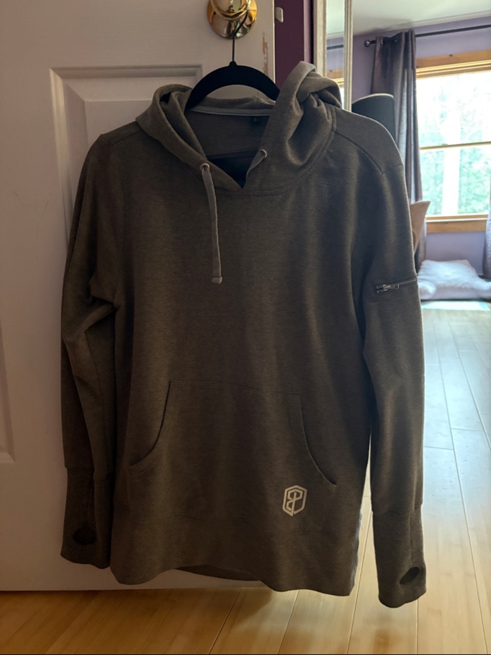 Born Primitive charcoal gray Hooded Sweatshirt